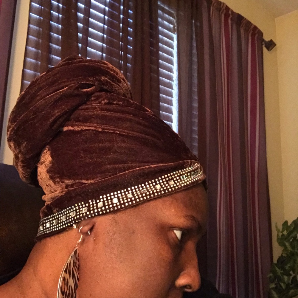 Velvet Head Wrap (various colors and styles)